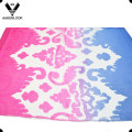 2016 Latest Fashion Lady Jacquard and Cutting Flower Cotton Viscose Scarf